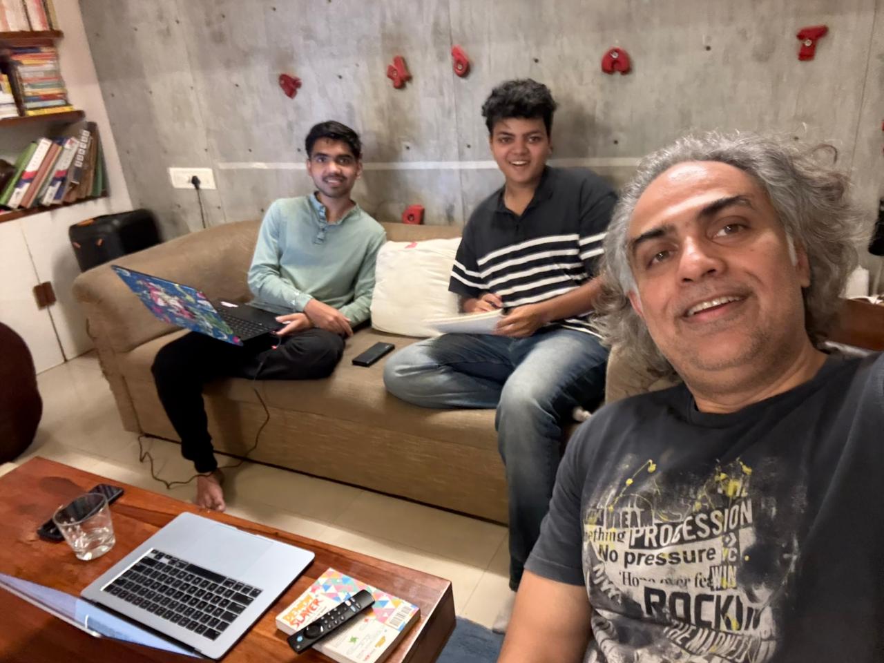 Shardul in a founder-led working session